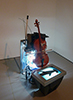 Ian Burns sculpture. Pond. 2010
