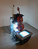 Ian Burns sculpture. Pond. 2010