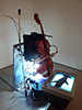 Ian Burns sculpture. Pond. 2010