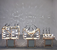 Ian Burns sculpture. Progression. 2011