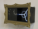 Ian Burns  sculpture, Flow. 2016