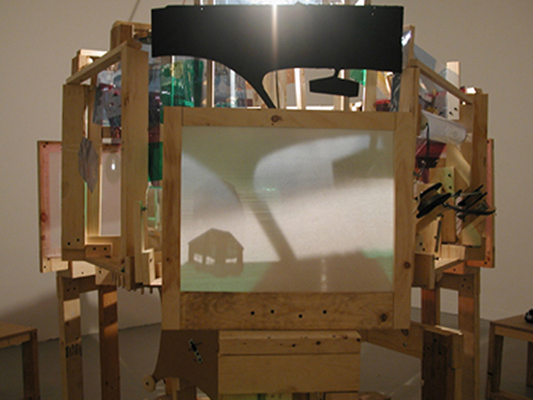 Ian Burns sculpture.The Transition Machine. 2003