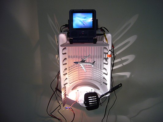 Ian Burns sculpture. Inflight. 2008