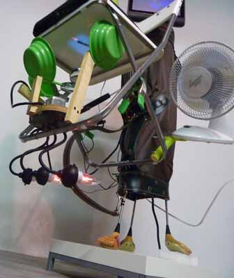 Ian Burns sculpture. Ballistic. 2010