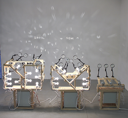 Ian Burns sculpture. Prog. 2011