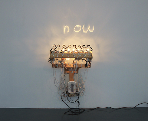 Ian Burns sculpture. increments. 2011