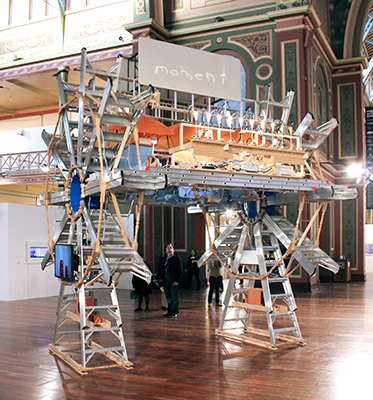 Ian Burns sculpture. Clouds. 2012